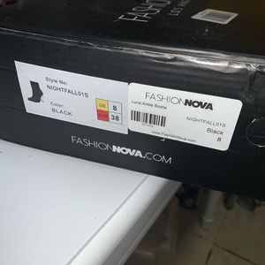 Fashion Nova “Night Fall” Booties